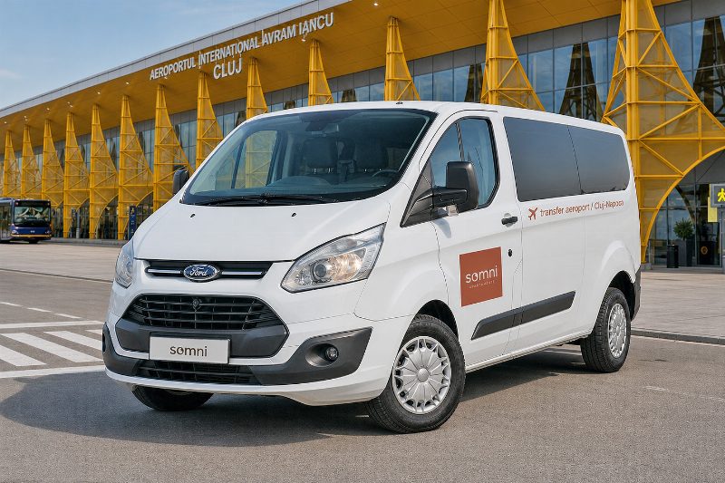 The transfer minibus of Somni Chinteni.